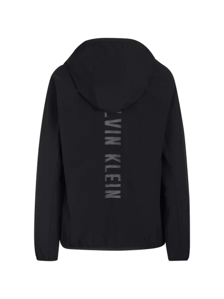 Geacă de blugi Calvin Klein Jeans negru