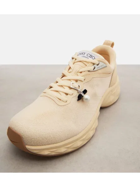 Sneakerși Jimmy Choo alergare alb