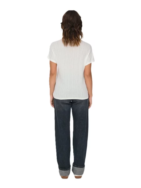 ONLY Tricou alb negru