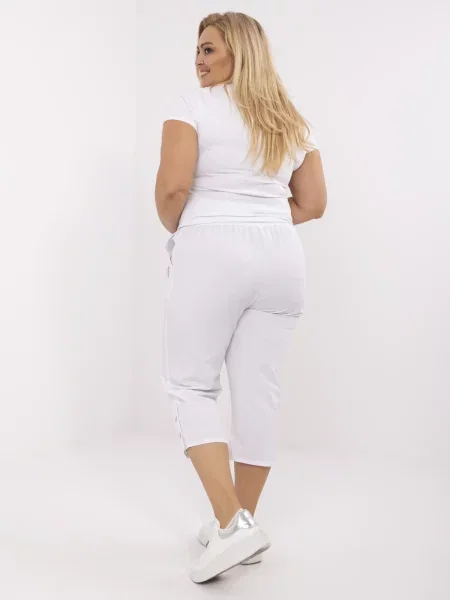 Pantaloni New Fashion alb