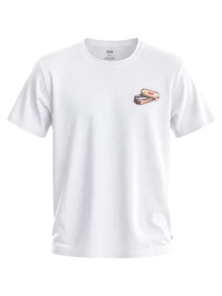 Levi's majica za muškarce od pamuka RELAXED FIT TEE bijela