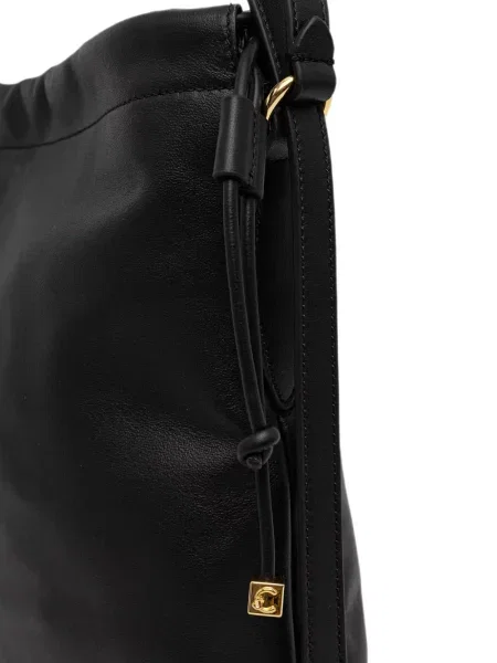 Geantă shopper Coccinelle cu cordon negru