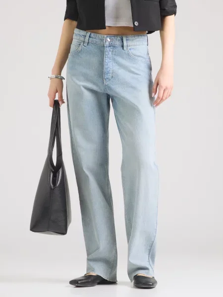 COMMA Jeans deschis albastru