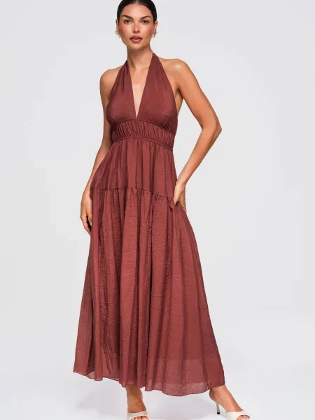 Rochie maxi Ombre