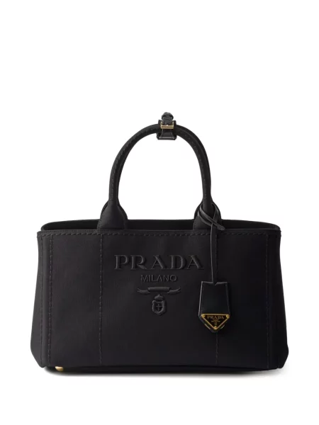 Geantă Prada din canvas negru