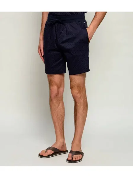 BOSS BLACK Pantaloni scurți de pijama Relax negru