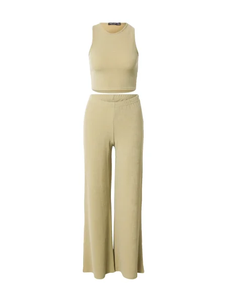 Nasty Gal Costum cu pantaloni pastel verde