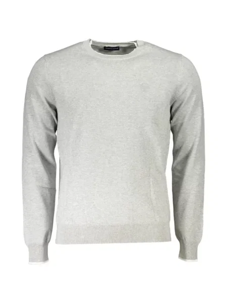 Pulover North Sails cu decolteu rotund gri