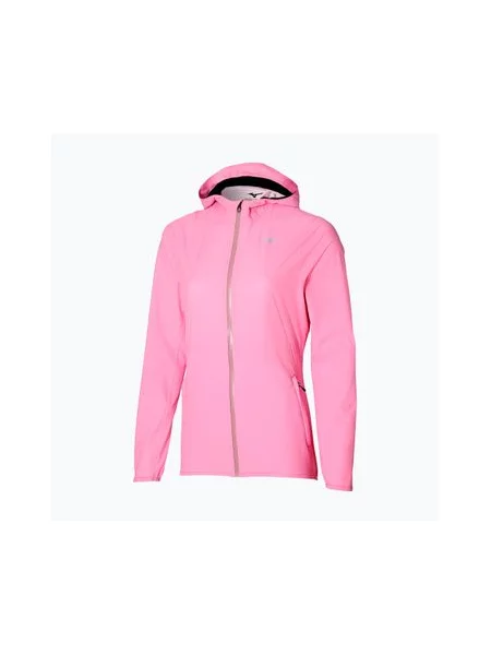 Бігова куртка Mizuno Waterproof ER бузковий шифон