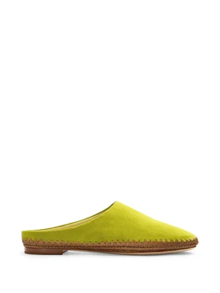 Papuci tip mules Simon Miller verde
