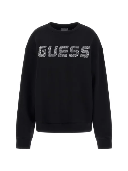 GUESS Mikina CECILIA šedá černá