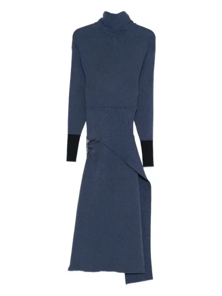 Rochie Lanvin de costum albastru