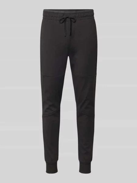 Spodnie dresowe z Model GORDON' Jack & Jones czarne