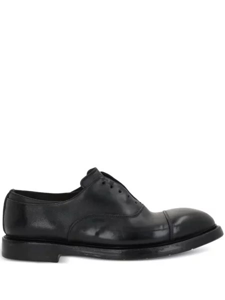 Кожени ниски обувки Premiata черно