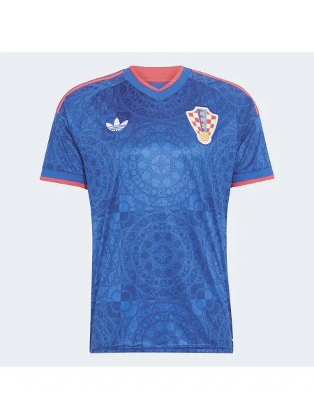 ADIDAS PERFORMANCE Funkční tričko Kroatien námořnická modř / medová / jasně červená bílá
