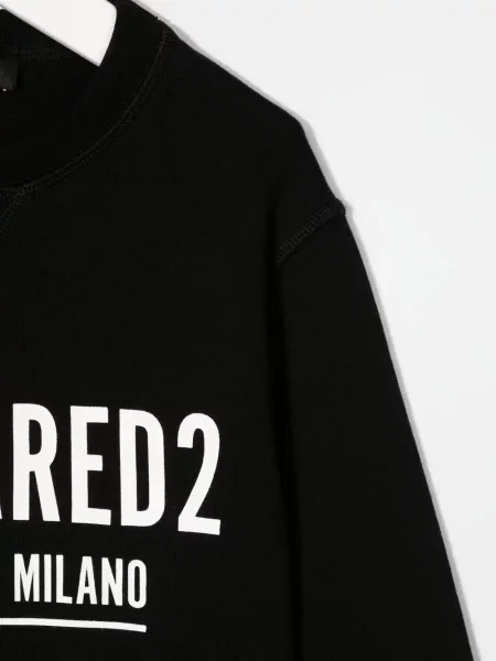 Dětska mikina Dsquared2 černá