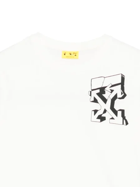 Koszulka dziecięca Off-white biała