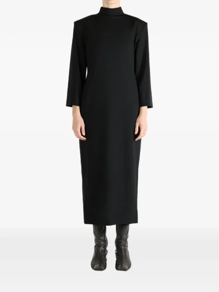 Костюм рокля Calvin Klein с 3/4 ръкави черно