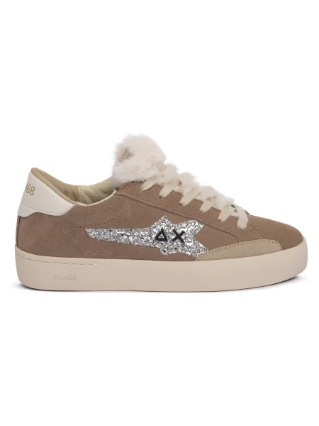 Pantofi Sun68 bej