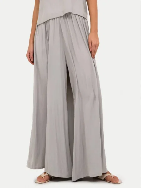 Kaffe Pantaloni palazzo Allie gri