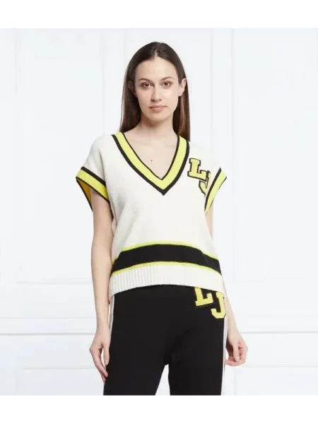 Liu Jo Vestă | Relaxed fit alb