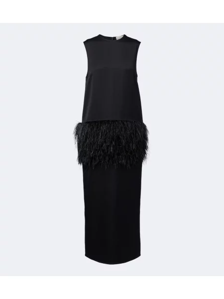 Rochie midi Loulou De Saison negru