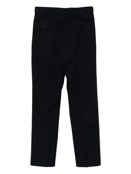 Pantaloni Paul Smith de lână plisate negru