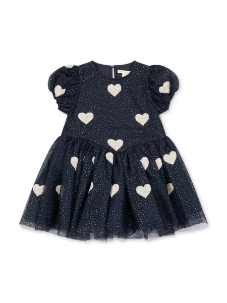 Konges Sløjd haljina HEARTLILY DRESS GRS plava