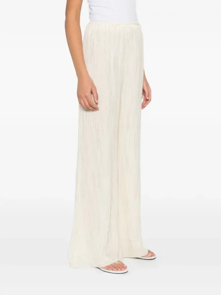 Pantaloni Forte_forte cu picior lat