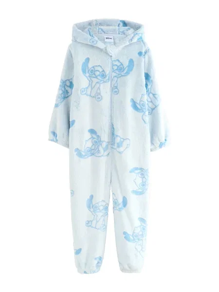 Next Salopetă Lilo & Stitch azur / deschis albastru