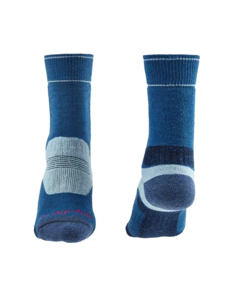 BRIDGEDALE Skarpety HIKE MID MERINO E-L niebieskie