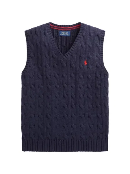 Kamizelka dziecięca Polo Ralph Lauren niebieska