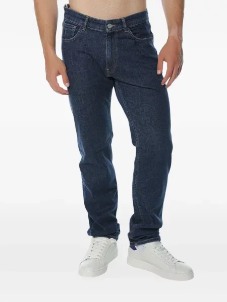 Blugi Trussardi cu strasuri albastru