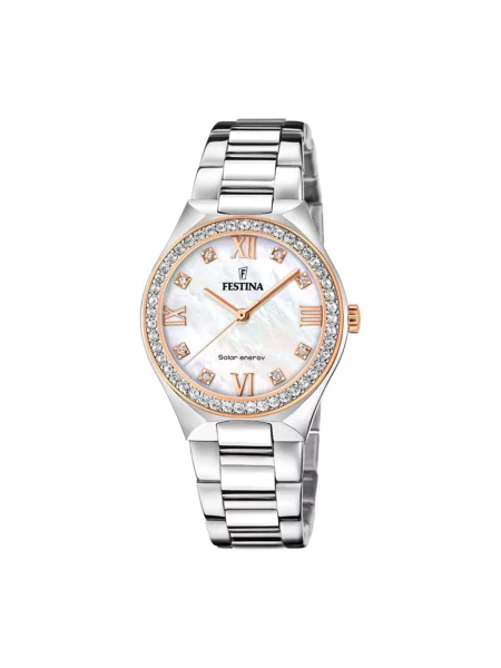 FESTINA Analogové hodinky Watch Solar Energy krémová
