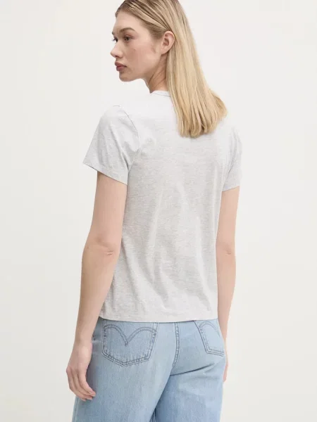Tričko Abercrombie & Fitch šedá