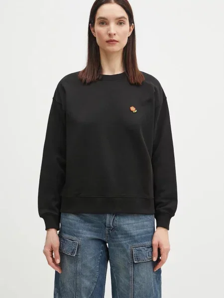 Kenzo hanorac de femei uni negru