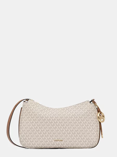Torebka Michael Michael Kors z autografem beżowa