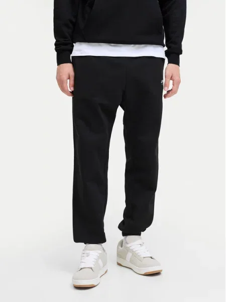Teplákové kalhoty Jack&Jones bílé