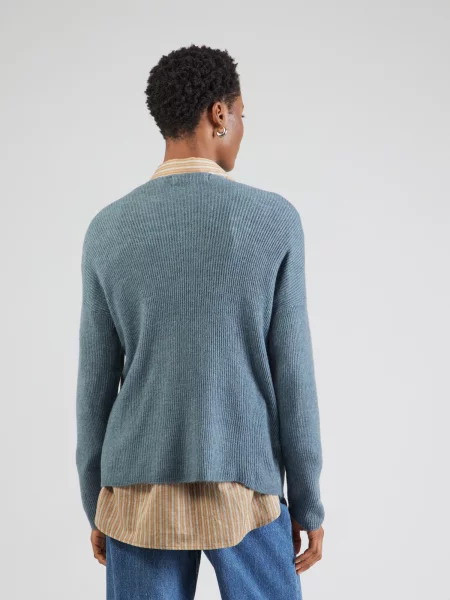 VERO MODA Pulover VMCREWLEFILE amestec albastru