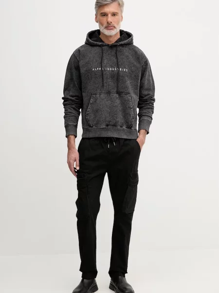 Свитер Alpha Industries с автографом