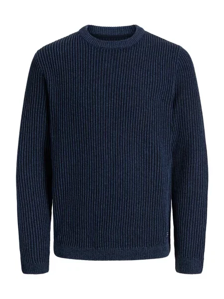 Jack & Jones Junior Pulover JJEDOVER marin albastru