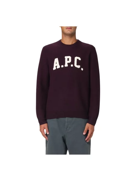 Sweter A.p.c. czerwony