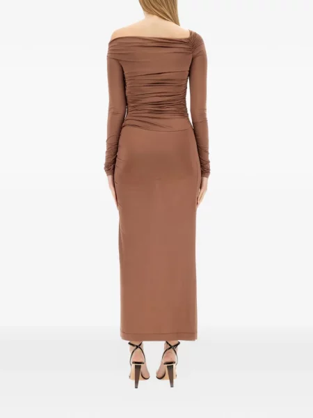 Rochie midi Helmut Lang maro