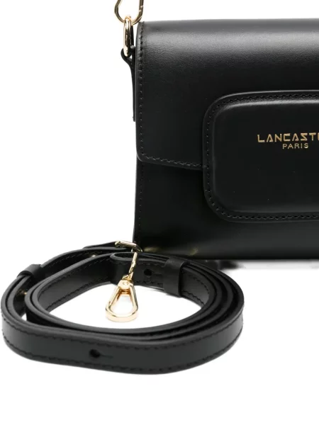 Geantă shopper Lancaster cu imagine negru