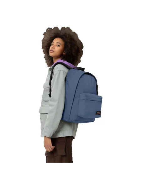 EASTPAK Hátizsák Out of Office galambkék / piros / fekete / fehér kék