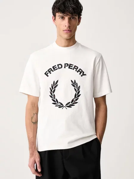 Fred Perry T-shirt biała