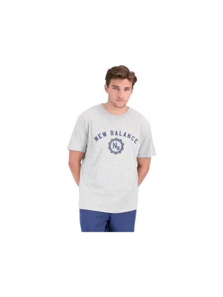 Tricou sport New Balance gri
