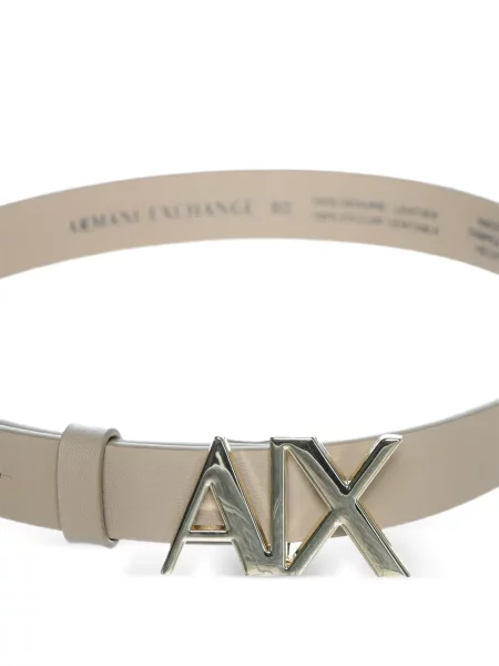 Bőr öv Armani Exchange autogrammal