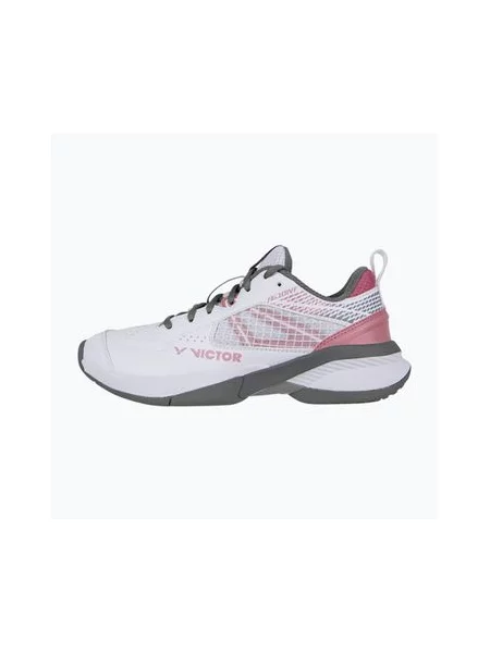 Кросівки для бадмінтону VICTOR білі/сірі білі
