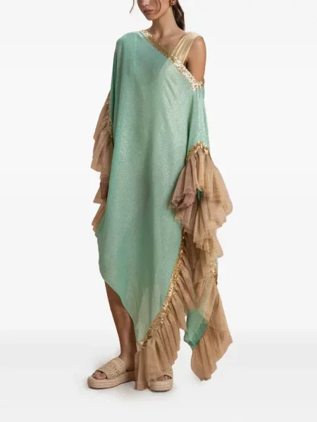 Rochie Sana Osmani cu paiete verde